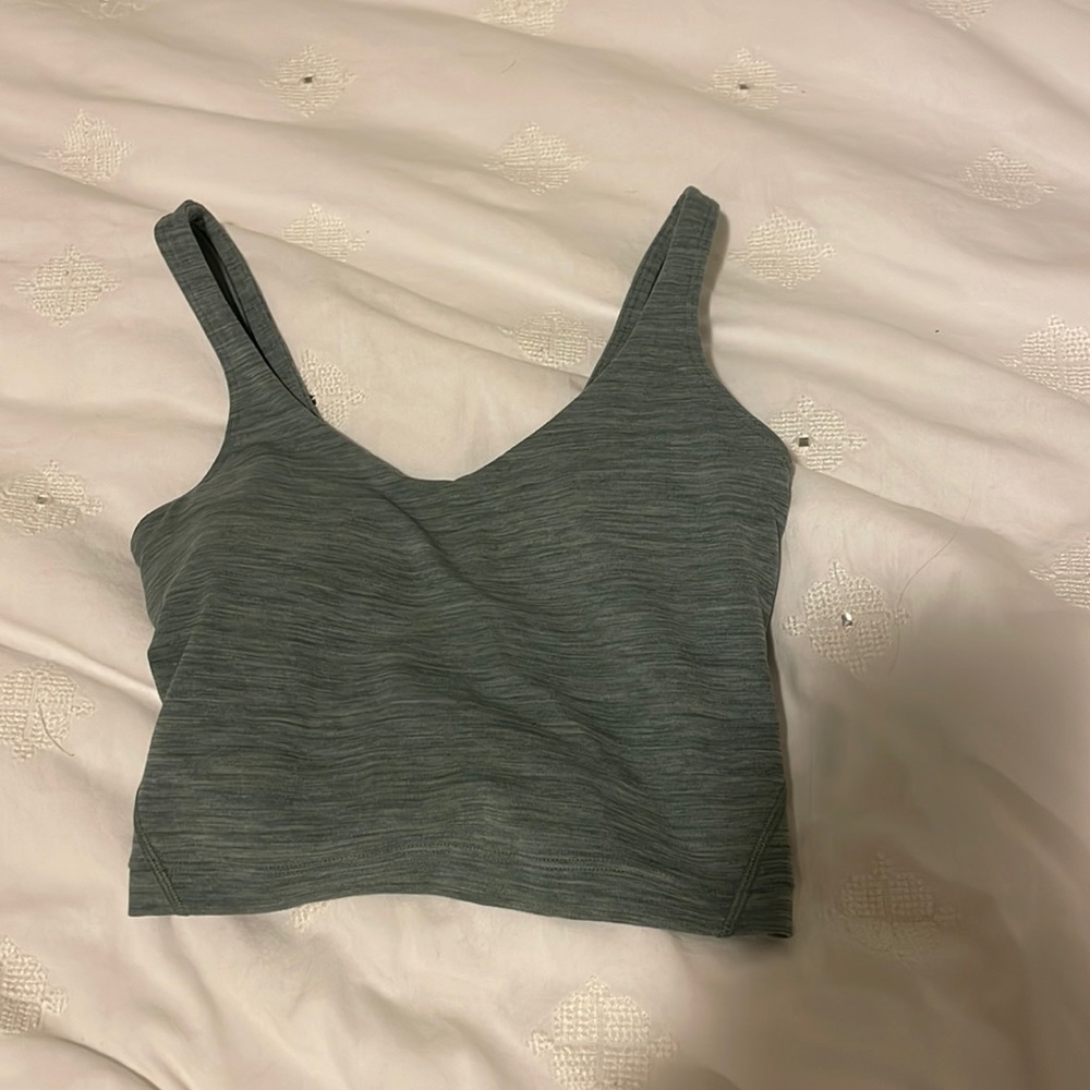 Lululemon green Merle align tank